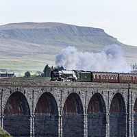 Buy canvas prints of A1 Tornado on the Ribblehead Viaduct  by Keith Douglas