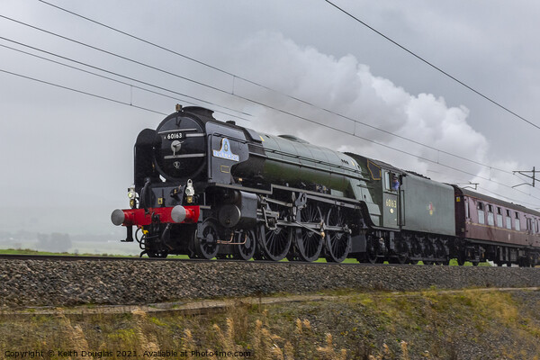 Tornado heads for Shap summit Picture Board by Keith Douglas