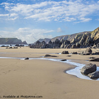 Buy canvas prints of Marloes Sands, Pembrokeshire by Keith Douglas