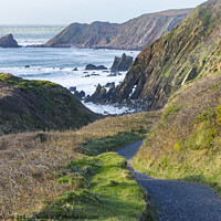 Buy canvas prints of The path to Marloes Sands, Pembrokeshire by Keith Douglas