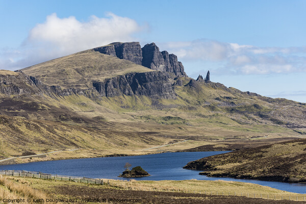 The Storr and Old Man of Storr, Skye Picture Board by Keith Douglas