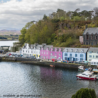 Buy canvas prints of Portree Harbour on the Isle of Skye by Keith Douglas