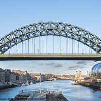 Buy canvas prints of The Tyne Bridge by Keith Douglas