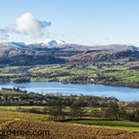 Buy canvas prints of Ullswater Panorama (Lake District) by Keith Douglas