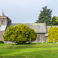 Buy canvas prints of All Saints Church, Watermillock by Keith Douglas