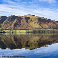 Buy canvas prints of Hallin Fell from Ullswater in the Lake District by Keith Douglas