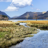 Buy canvas prints of Buttermere, Lake District by Keith Douglas