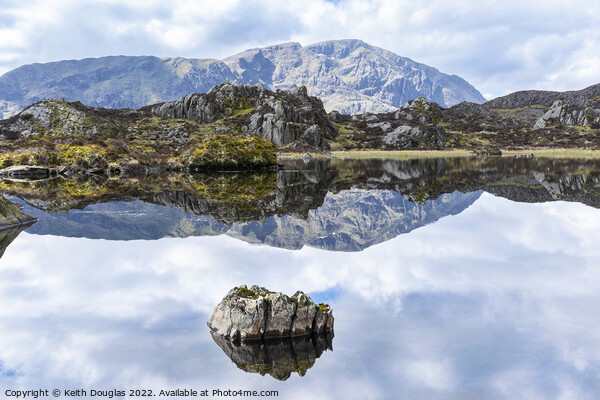 Innominate Tarn, Haystacks, Lake District Picture Board by Keith Douglas