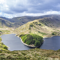 Buy canvas prints of Mardale Head and Riggindale by Keith Douglas