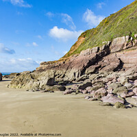Buy canvas prints of Whitsand Bay, Cornwall by Keith Douglas