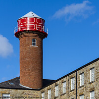 Buy canvas prints of Industrial Heritage - Mill Water Tower by Keith Douglas