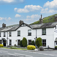 Buy canvas prints of The Swan Hotel, Grasmere by Keith Douglas