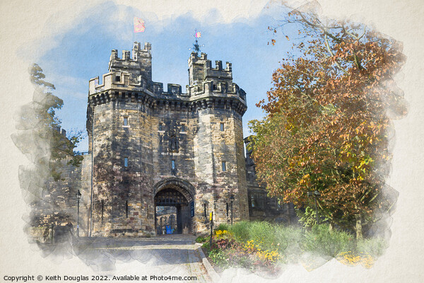 Lancaster Castle Picture Board by Keith Douglas