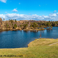 Buy canvas prints of Tarn Hows Panorama by Keith Douglas