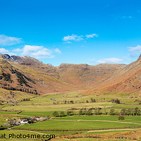 Buy canvas prints of Great Langdale Panorama by Keith Douglas