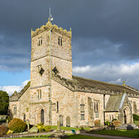 Buy canvas prints of St Mary's Church, Kirkby Lonsdale by Keith Douglas
