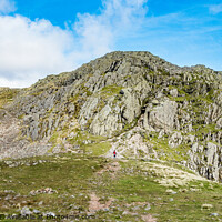 Buy canvas prints of Crinkle Crags, Lake District by Keith Douglas