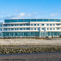 Buy canvas prints of The Midland Hotel in Morecambe by Keith Douglas