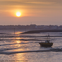 Buy canvas prints of Sunrise over Morecambe by Keith Douglas
