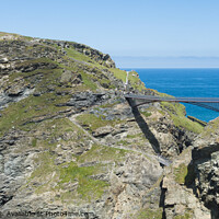 Buy canvas prints of Tintagel Castle, Cornwall by Keith Douglas