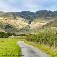 Buy canvas prints of Crinkle Crags, Great Langdale by Keith Douglas