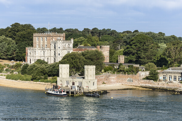 Brownsea Castle, Poole Harbour Picture Board by Keith Douglas