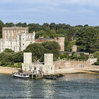 Buy canvas prints of Brownsea Castle, Poole Harbour by Keith Douglas