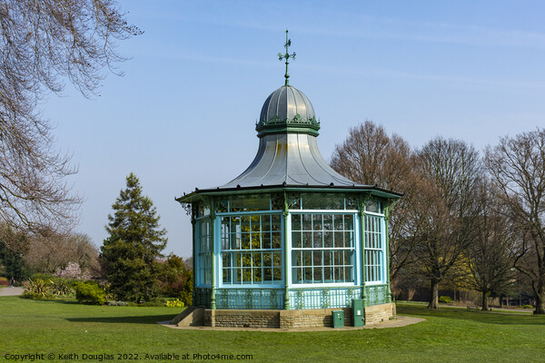 Weston Park Bandstand, Sheffield Picture Board by Keith Douglas