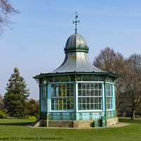 Buy canvas prints of Weston Park Bandstand, Sheffield by Keith Douglas