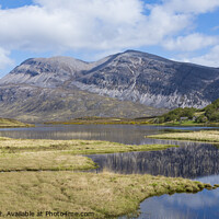 Buy canvas prints of Arkle reflected in the loch by Keith Douglas