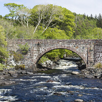 Buy canvas prints of Lochinver Bridge by Keith Douglas