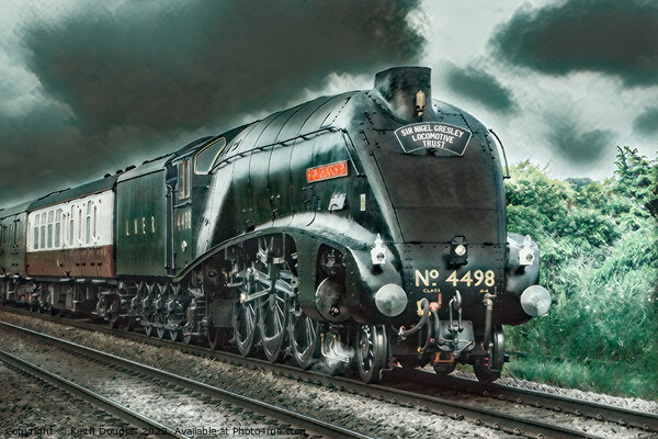 Sir Nigel Gresley - The Night Picture Board by Keith Douglas