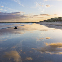 Buy canvas prints of Dunnet Bay at Sunrise (portrait) by Keith Douglas