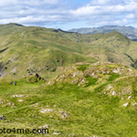 Buy canvas prints of South and West from Hallin Fell by Keith Douglas