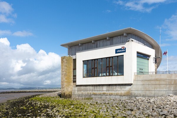 RNLI Lifeboat Station, Morecambe Picture Board by Keith Douglas