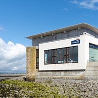 Buy canvas prints of RNLI Lifeboat Station, Morecambe by Keith Douglas