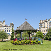 Buy canvas prints of Bandstand in Bath by Keith Douglas