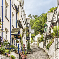 Buy canvas prints of Clovelly by Keith Douglas