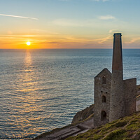 Buy canvas prints of Wheal Coates Engine House, St Agnes, Cornwall by Keith Douglas
