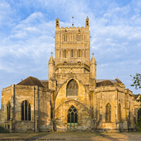 Buy canvas prints of Tewkesbury Abbey by Keith Douglas