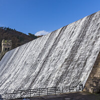 Buy canvas prints of The Derwent Dam, Derbyshire by Keith Douglas