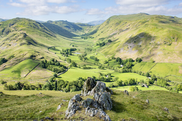 Boredale from Hallin Fell Picture Board by Keith Douglas