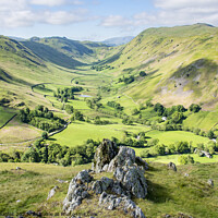 Buy canvas prints of Boredale from Hallin Fell by Keith Douglas