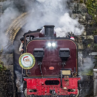 Buy canvas prints of Welsh Highland Railway Santa Special by Keith Douglas