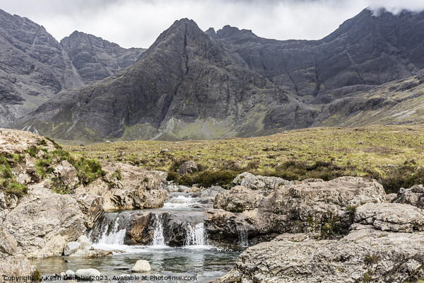 Waterfalls at the Fairy Pools, Skye, Scotland Picture Board by Keith Douglas