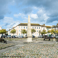Buy canvas prints of 'Historical Fleming Square, Maryport' by Keith Douglas