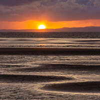 Buy canvas prints of Sunset over the Solway Firth by Keith Douglas