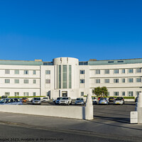 Buy canvas prints of The Midland Hotel, Morecambe by Keith Douglas