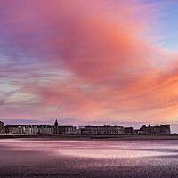 Buy canvas prints of Morecambe West End at Sunset by Keith Douglas