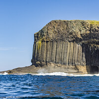 Buy canvas prints of Boat Cave on Staffa by Keith Douglas